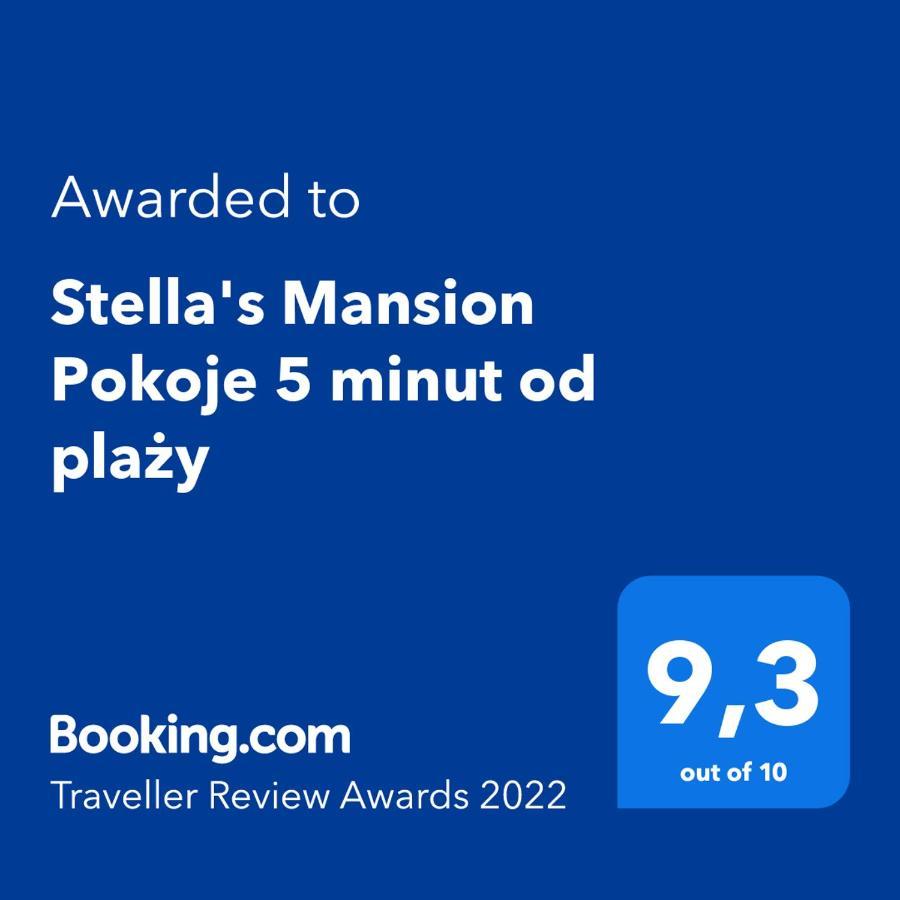 Stella'S Mansion Pokoje 5 Minut Od Plazy Apartment Gdansk Bagian luar foto